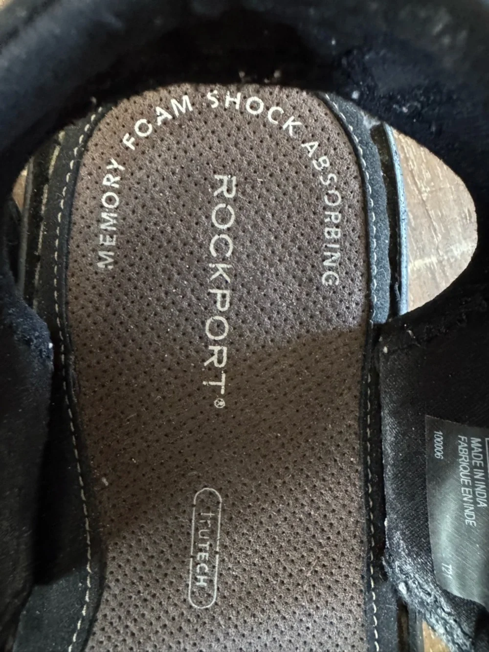 Rockport Men’s Leather Sport Sandals Brown Adjustable Comfort Trutech